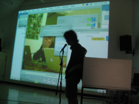 ADAM HYDE, ZITA JOYCE, ADAM WILLETTS, HONOR HARGER (organisers), 2005
re:mote: auckland was the first in a series of one-day experimental festivals, bringing together new media art practitioners and theorists from Europe, Japan, Australia and New Zealand to discuss the theme of remoteness and technology.