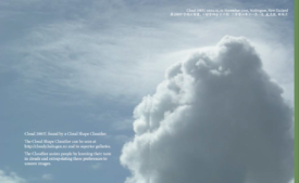 DOUGLAS BAGNALL, 2008.
Artist Pages from The Aotearoa Digital Arts Reader, ed. Brennan and Ballard, 2008.
The Classifier assists people by learning their taste in clouds and extrapolating these preferences to unseen images.
