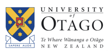 Otago university logo